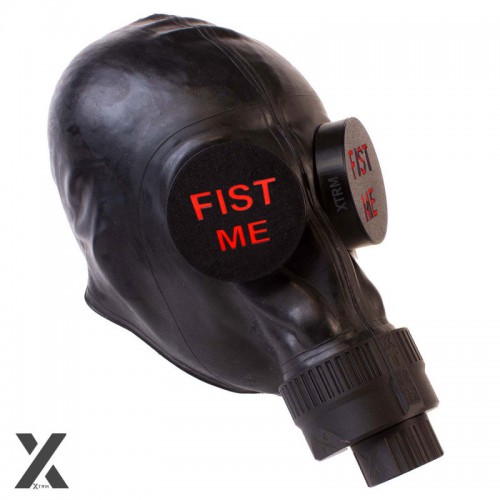XTRM the Rubber Gasmask Fist Me