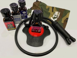 BANGER Station insert "Large" Red/Black - x-042-red-large