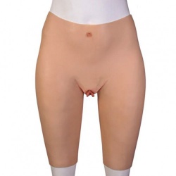 Artificial Full Silicone Long Vagina Pants - jfs-svbl