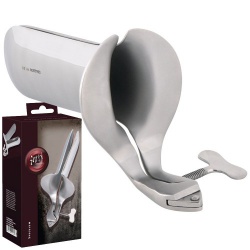 Stainless steel Vaginal Speculum by fetish collection - or-05202250000