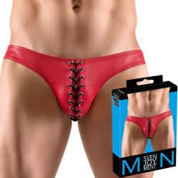 Red laced Briefs by Svenjoyment - or-21203993711
