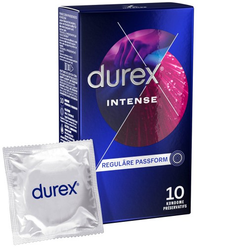 Intense Orgasmic - Condoms with stimulating Desirex gel