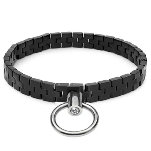 Watch Link Collar Black - du-140281