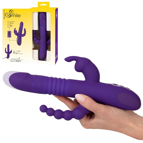 Thrusting Pearl Triple Vibrator by Sweet Smile