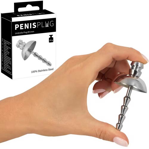 Umbrella Stainless Steel Penisplug