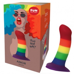 Dildo Amor PRIDE limited edition design by FUN Factory - ep-e32947