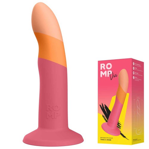 Wavy dildo 'Dizi' with a strong suction cup