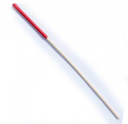 8 mm Rattan Cane with a Red grip handle - mae-sm-104-8r