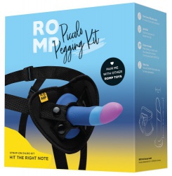 Strap-on set met dildo voor Piccolo-pegging van ROMP - or-50043220000