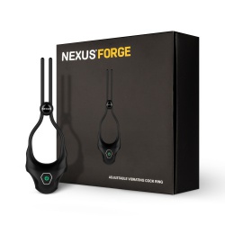 Nexus Forge Vibrating Lasso Silicone Cock Ring - e34159