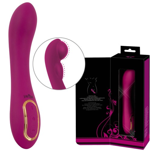 Aufpumpbarer G-Punkt-Vibrator von JAVIDA