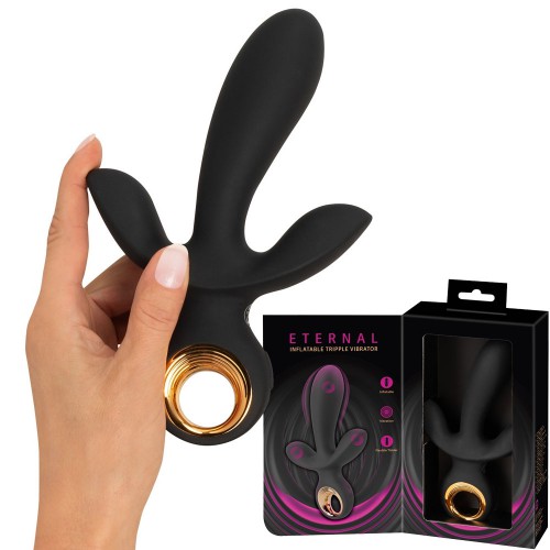 Opblaasbare drievoudige vibrator van Eternal - or-54026380000
