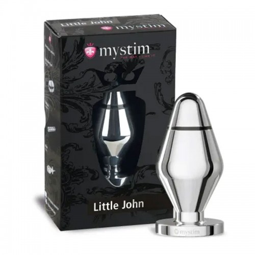 Electrosex Bi-Polar Butt Plug 'Little John' Ø 4 cm - myst-46200