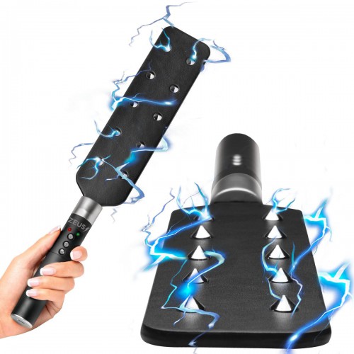 The E-Stim Spiked Paddle by Zeus - ah165