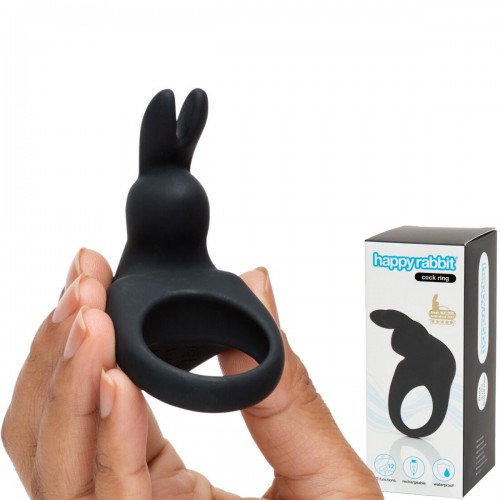 Black Cockring met Vibro-Clitoris Bunny - or-54004730000