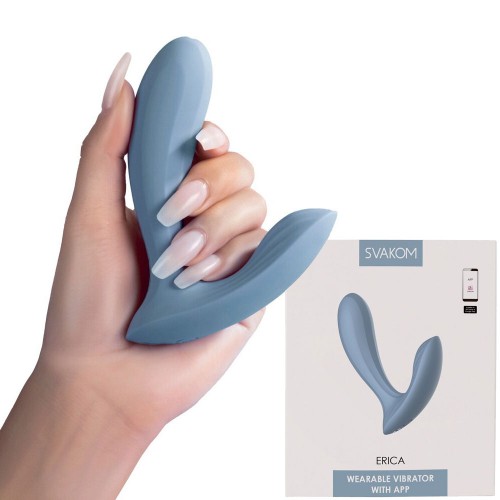 Erica Panty vibrator 'Dusty Blue' by SVAKOM - or-54035370000