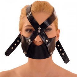 Anita Berg latex Harness Mask - ab4327