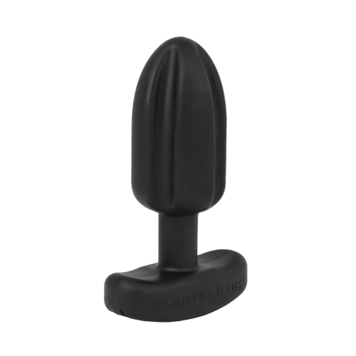 Silicone Noir 'Tartarus' Quadripolar Butt Plug by ElectraStim