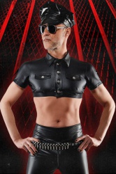 Bad Officer Alexander - crop top van Regnes - boalx001