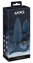 RC Thrusting Butt Plug met vibratie van Anos - or-54017800000