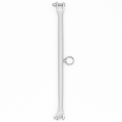  Spreader Bar in 3 sizes - Silver - mi-38z
