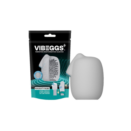 Naughty Nubs  - Vibrating Masturbation Sleeve by VIBEGGS   