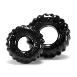 Oxballs TRUCKT 2-pack cockring - Black - du-aj-1049-blk