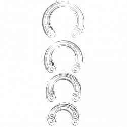 Spare set of rings for ManCage & CB6000 - mcgring001blk