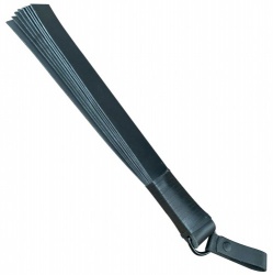 Zware Lederen Paddle-Zweep van SaXos - os-2201b2c
