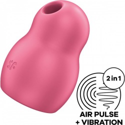 SATISFYER Pro To Go 1 Red Vibrator - ri-3773