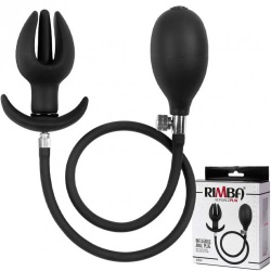 Inflatable Anal Tulip-Shaped Plug with Pump - ri-9174
