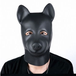 The Latex Puppy Dog Hood - sm-311
