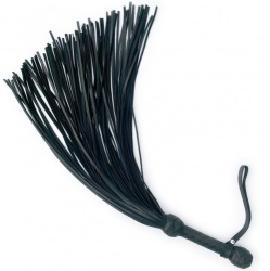 Black Leather Russian Flogger - 73 cm / 90 Falls - fc-72bf90