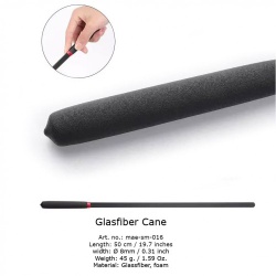 Intense Impact Glassfiber Cane 50 cm / Ø 8mm - mae-sm-016