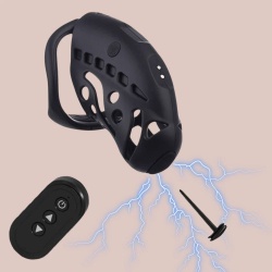 Sevanda Nautilus E-stim Chastity Cage - opr-3330116