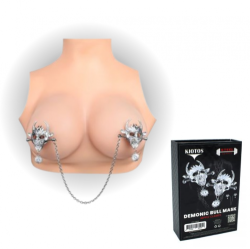Dämonische Bullenmaske Nippelklammern - von Kiotos - opr-278036