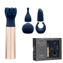 Mini-Vibrator met 5 Opzetstukken van Pillow Talk - or-54019330000