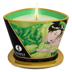 Shunga - Massage Candle - Exotic Green Tea - 170 ml - ri-3428