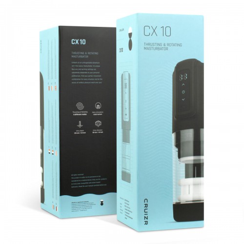 CX10 Stoß- und Rotationsmasturbator von CRUIZR