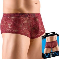 Boxer with Lace look, Bordeaux red - by Svenjoyment - or-21333853721