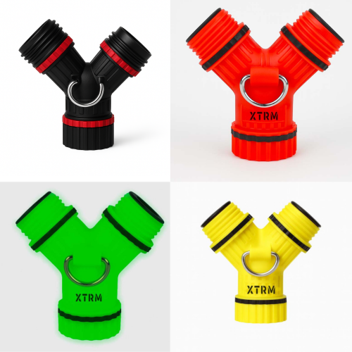 Y-Connector by XTRM - Dual Power. One Flow. - xtm034