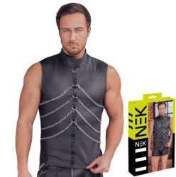 Herren Shirt mit abnehmbaren Ketten – von NEK - or-21620081701