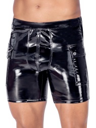 Vinyl Shorts by Black Level - or-28905691721