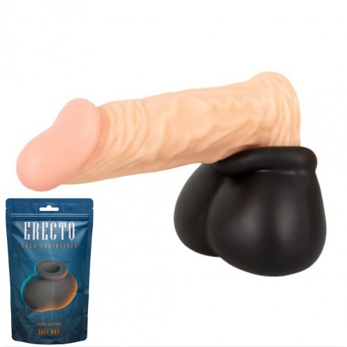 Ball bag with an integrated ball ring by Erecto