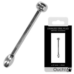 Urineplug voor penis van RVS - Ø 6 mm - sht-ou603