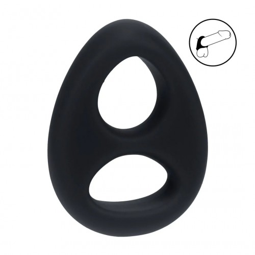 Doppelter Penis und Balring – Flüssiges Silikon von Levelz