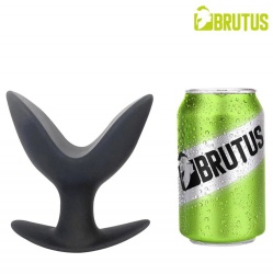BRUTUS Weit öffnen - Silikon-Doppelspitzen-Buttplug XL - du-138175