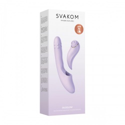 Svakom – DuoGlow App Controlled Vibrator - odc-121082-purple