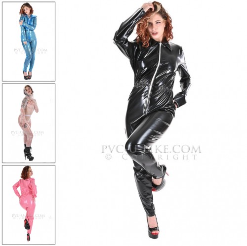 Damen-Arbeits-PVC-Overall – von PVC-U-LIKE