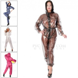 PVC Overall met capuchon - van PVC-U-LIKE - pul-su10